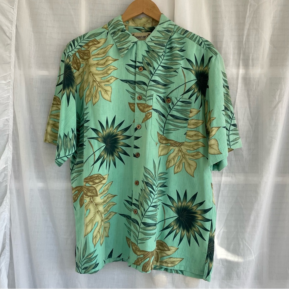 Paradise Coves Silk Hawaiian Shirt